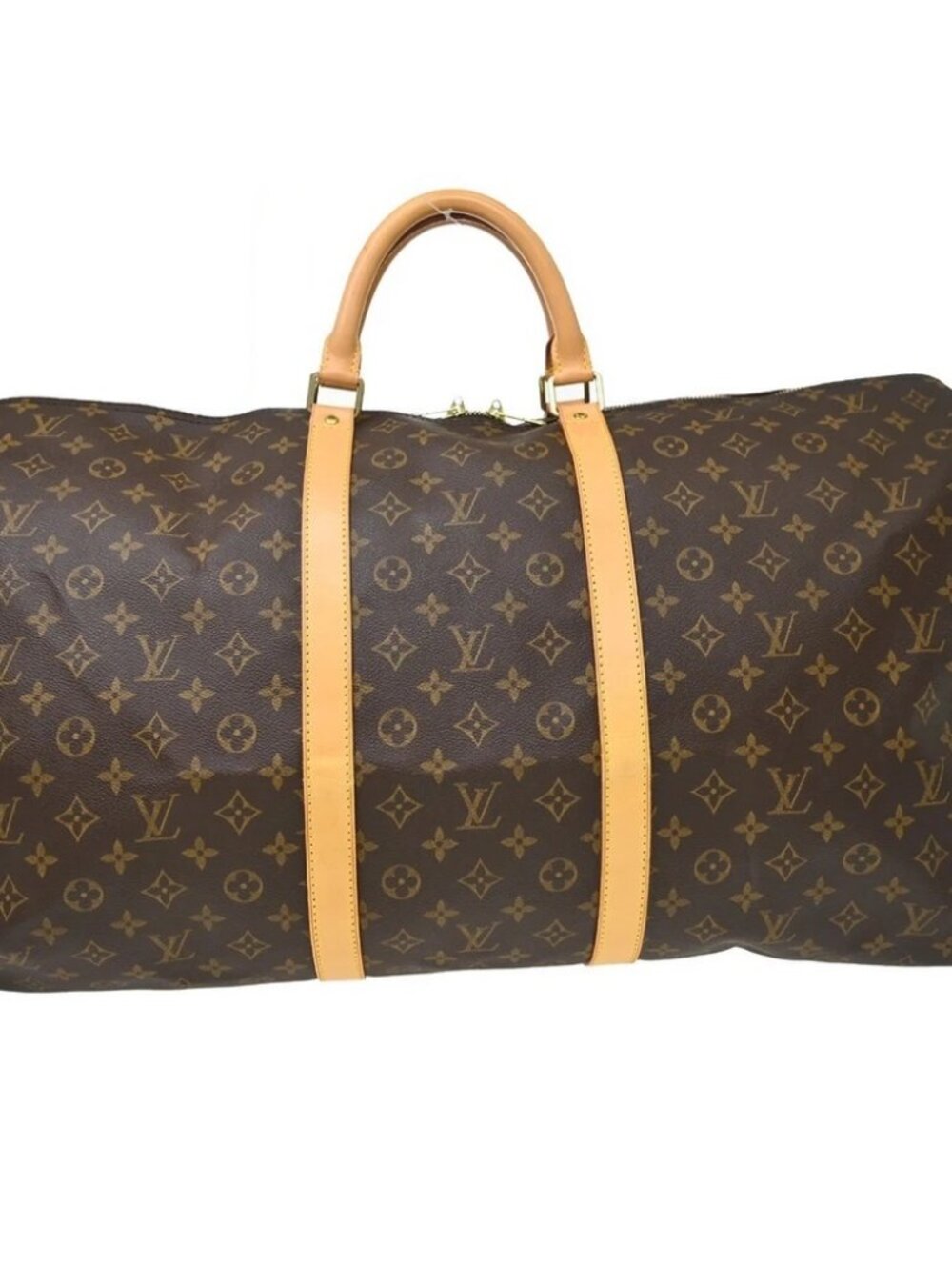 LOUIS VUITTON KEEPALL 60 TRAVEL HANDBAG MONOGRAM